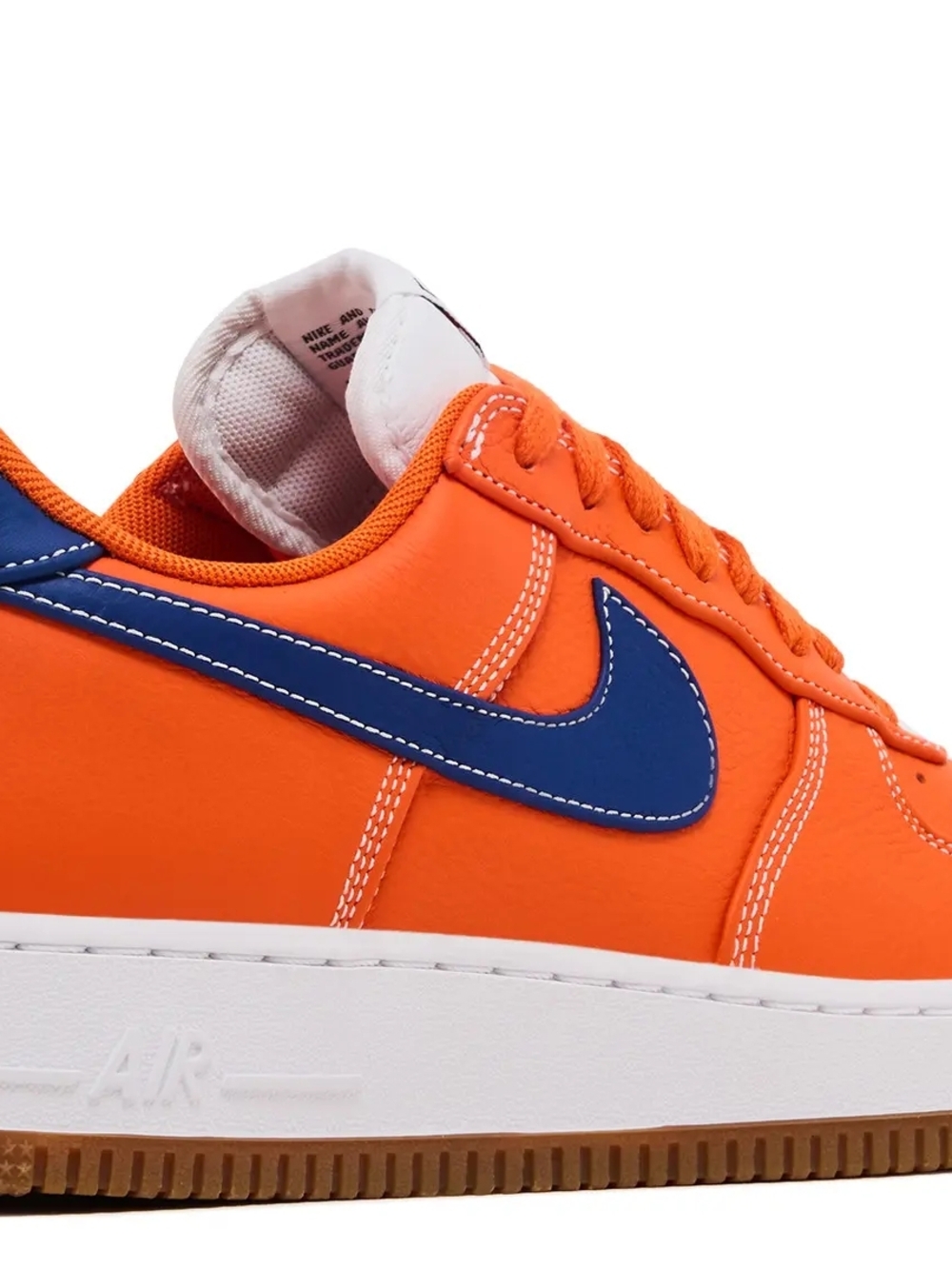 Nike Air Force 1 Low Retro Premium NYC Knicks LIMITED EDITION 9 W / 7.5 M ORANGE